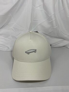 Vans Cream Bow Back Curve Cap